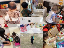 保育士が常駐するキッズスペース併設