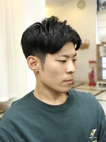 クレス 戸田店 メンズ店(CLESC) ビジネス可スタイル ソフトツーブロ・バングアップ