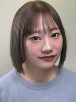 ヘアリゾート ディアリウム(Hair Resort DEARIUM) 切りっぱなしボブ+髪質改善メテオカラー