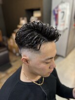 メンズ ラピス(Men's Lapis)&nbsp;オールバックスタイル