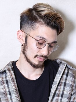 グラシアス(gracias)の写真/・カット¥2500-・ハンサムなメンズカット ・こだわりのバーバースタイル・フェード/パーマ ・西宮北口