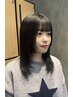 【佐藤綺音指名限定】レディースカット＋トリートメント　￥5000→￥4000