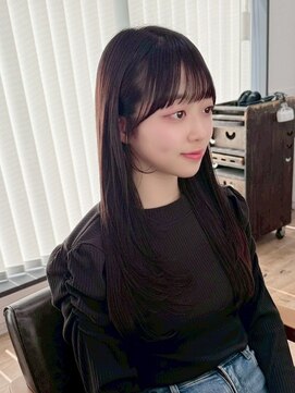 ネオリーブ クーロ(Neolive curro) 韓国前髪顔周り×美髪レイヤー[横浜/縮毛矯正/前髪縮毛矯正]