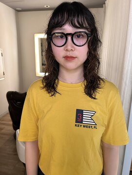 トリッカ 銀座(tricca) ウェーブパーマ/レイヤーカット/ウェーブヘア/簡単スタイリング