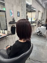 コワファースト長崎シャンプーボーイ 2nd(COIFF1RST 長崎 SHAMPOO BOY)&nbsp;ぱつっとボブ 外ハネボブ レイヤーボブ