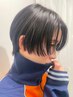 《平日限定》骨格補正カット+髪質改善トリートメント （ショート/髪質改善）