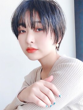 セイドット リー(Say. Ree) Say.ひし形ショートくびれショートアッシュブラック表参道青山