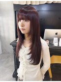 【noel】mayu×艶暖色ブリーチなしダブルカラー 