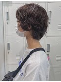 【Hairate本川越】ショートウルフのパーマスタイル