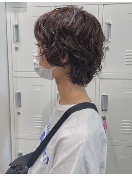 ハイレート ウニクス川越店(Hairate) 【Hairate本川越】ショートウルフのパーマスタイル