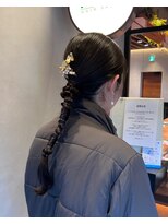 ニコ(NICO) タイト編みおろしアレンジ03.18イメチェン