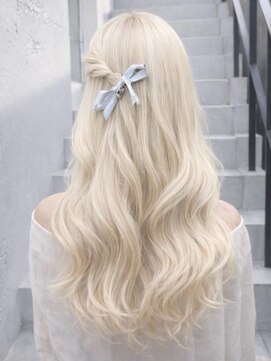 シア トウキョウ 代官山(SIA TOKYO) レイヤーカット/ミディアム/ダブルカラー/代官山/ケアブリーチ