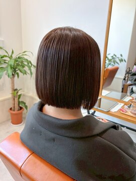 アムレヘアーエタ(amule hair eta) 【amule hair eta】艶感ボブスタイル