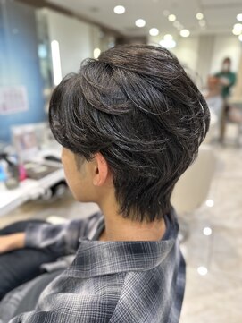 ケンジ 平塚 アネッタ(KENJE annetta) メンズ メンズパーマ フェザーパーマ 波巻パーマ 特殊パーマ