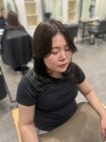 ココット 京橋店(cocotte)&nbsp;艶髪裾オリーブグリーンカラー
