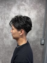 スピン 本八幡(SPIN) MEN’S HAIR/サーフカール/刈り上げセンターパート/本八幡