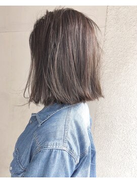 ヘアーアンドアトリエ マール(Hair&Atelier Marl) 【Marl】無造作ボブのグレーベージュカラー♪