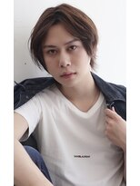 ミチオ ノザワ ヘアサロン ギンザ(Michio Nozawa HAIR SALON Ginza)&nbsp;無造作ワイルドアップバング【瀧上丈司】