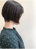 大人可愛いショートボブ