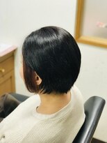 ヘアーメイクエアーセントラーレ(HAIR MAKE air Zentrale)&nbsp;さりげなインナーカラー　ラベンダーレッド