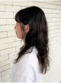 波ウェーブパーマ♪
