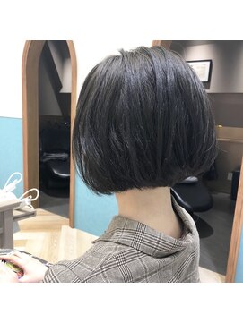 ロンド レグリーズ 立川(Lond leglise) ボブ/ショートボブ/暗髪/アッシュボブ【深味信也】
