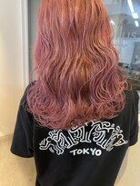 ヌル ヘア デザイン(nullus hair desigh) ホワイトピンク
