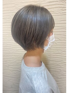 モリオ フロム ロンドン サッポロファクトリー店(morio FROM LONDON) 【morio】札幌ショートスタイル　ハイライトカラー