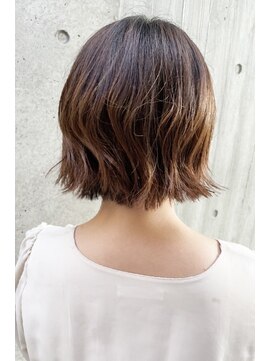 ニット 銀座(knit) 《knit銀座》大人可愛い20代30代40代ショートボブ丸み前下がり