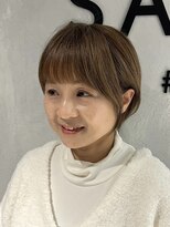 GBG 自由が丘 *After→Before*右スワイプ【白髪ぼかし脱白髪染めハイライト】