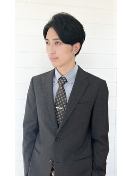 フランチェスカ(Francesca) 大人スタイル×アップバング×黒髪