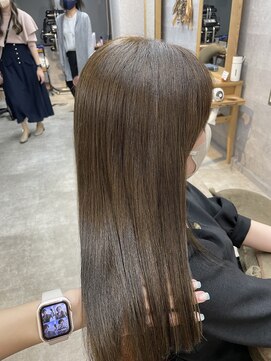 ナチュラル グロー 仙台駅前店(Natural grow) ブリーチなしマットベージュ