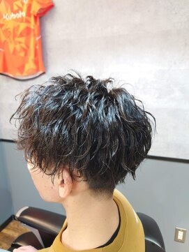 グロウヘアワークス トウキョウ(grow hair works tokyo) Grow hair works tokyo/ 波巻きパーマ