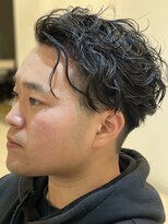 エン(en) ツーブロックパーマ