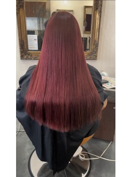 ヒペリカム(hypericum) レッド系カラーブリーチなし