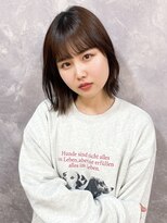 シオ ヘアー デザイン(Sio. hair design)&nbsp;美髪ストレート×切りっぱなしボブ