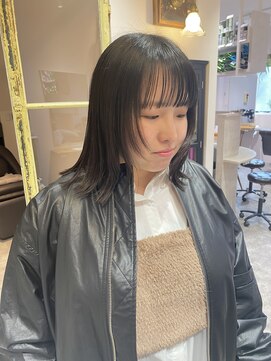 アンユヘアー 与野駅前店(unu.hair) 顔まわりレイヤーカット
