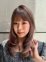 内巻き／ワンカール／レイヤースタイル