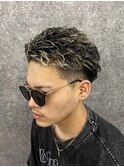 がっつり男前！？メッシュ×リバースパーマ！