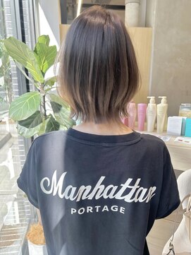 ナナローネス(nana loness) レイヤーボブ レイヤーカット くびれボブ