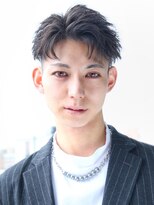 クロト 熊本(KUROT) ツーブロックマッシュ流行束感韓流爽やかメンズショート