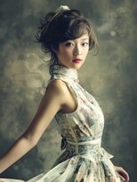 アルトリスト(Altruist Aging×HAIR&SPA)&nbsp;☆オリーブグレーココアベージュ小顔クラゲヘアー/黒髪/着物ボブ