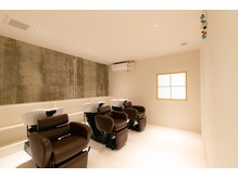 ☆こだわりのシャンプーブースでの癒しのシャンプー☆