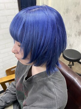 アトリエナガノ(atelier nagano) ニュアンスカラー/センターパート/ツヤ髪スタイル/ブルージュ