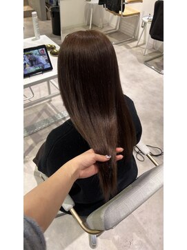 ヨーク(YOKE) YOKE/ミルクブラウン/透明感カラー/ブリーチカラー/ロング