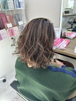 ヘアースタジオココルッチ(hair studio CoCo-Rucchi)&nbsp;ボブ×ハイライト