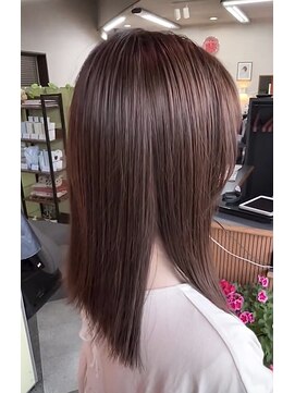 トータルヘアサロンカマダ オリーブベージュ プレミアムカラー