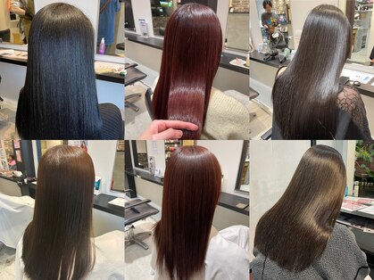 パウダーヘアー(powder hair)の写真