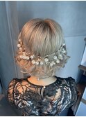 【ボブアレンジ】結婚式/浴衣/着付/銀座/ヘアセット/アレンジ