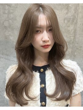 ベル 表参道Terrace(Belle) 韓国レイヤーカット×グレージュ×表参道×原宿×渋谷×韓国ヘア